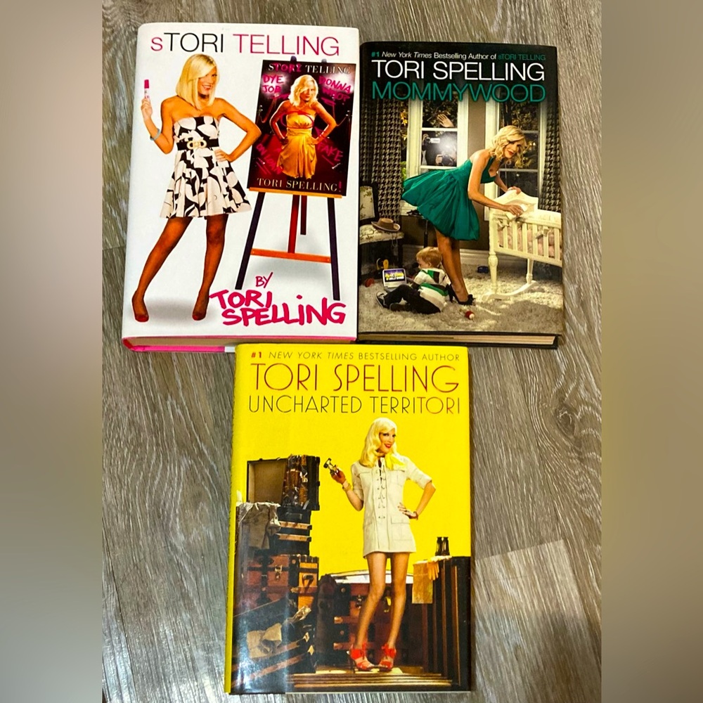 Tori Spelling books bundle
